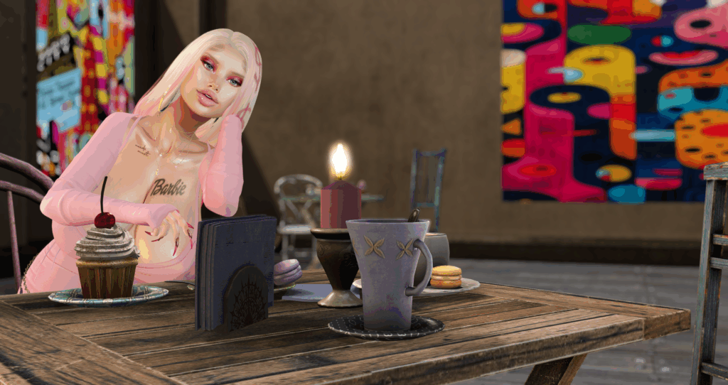 Barbie Sparkles -- Owner of Second Life Bimbos pondering of Is Being a Bimbo Feminist… or Just Fun?