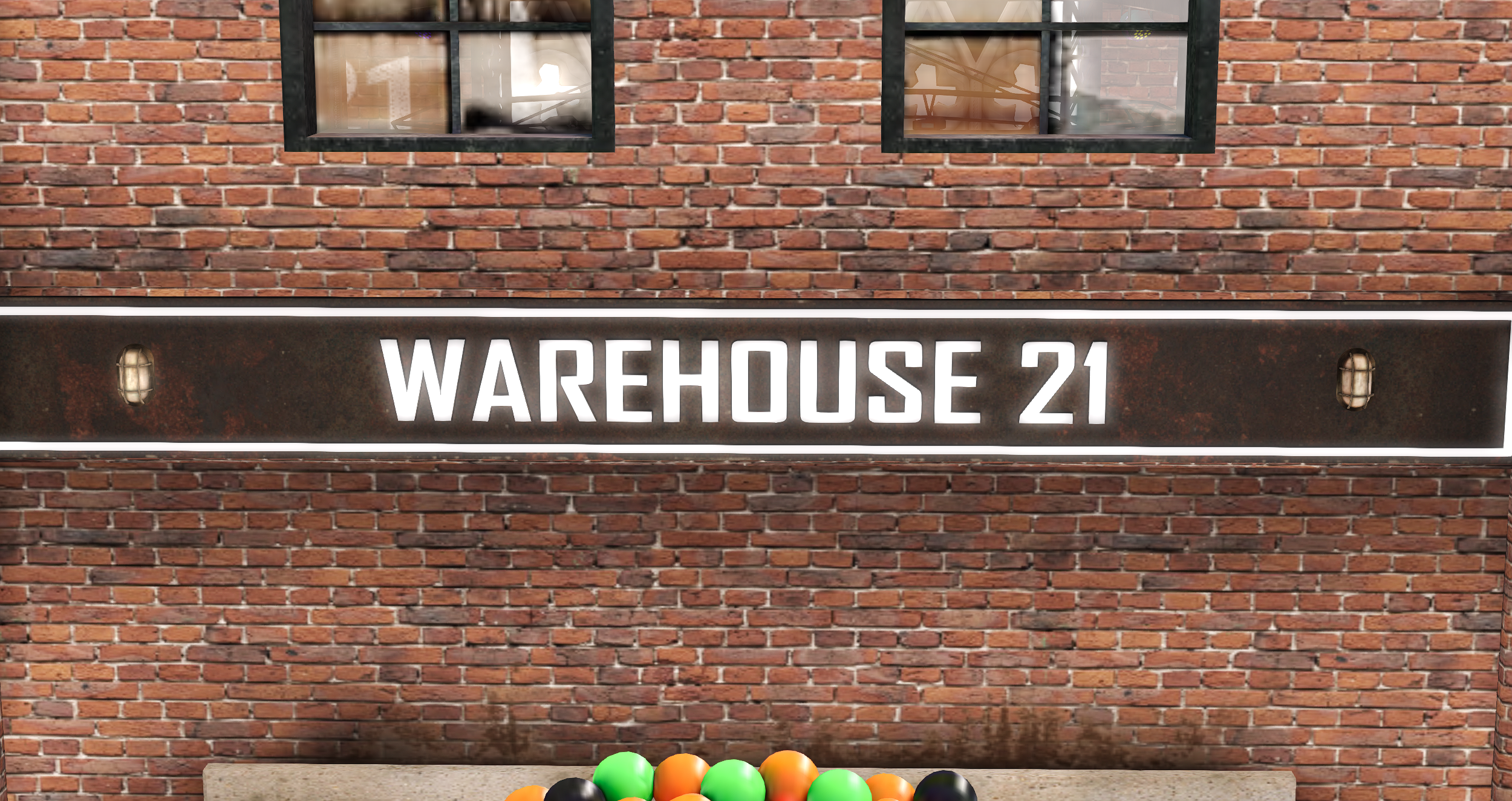 Warehouse 21 Second Life nightclub — dark dock setting, music video vibes, stylish crowd