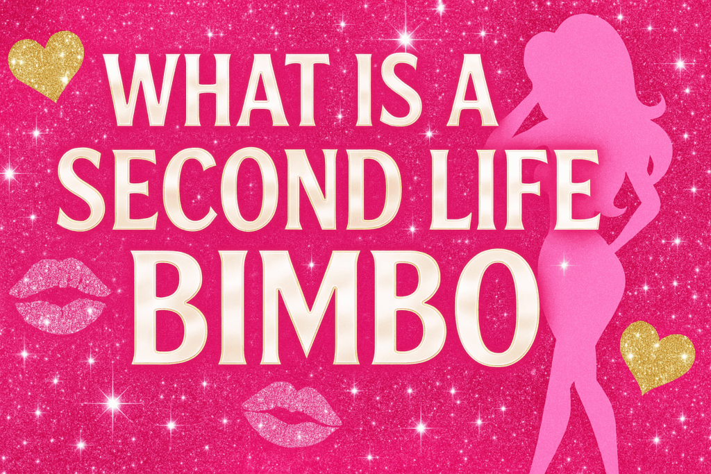 What Is a Second Life Bimbo? Barbie and Diamonds logo for the post to answer the question. 