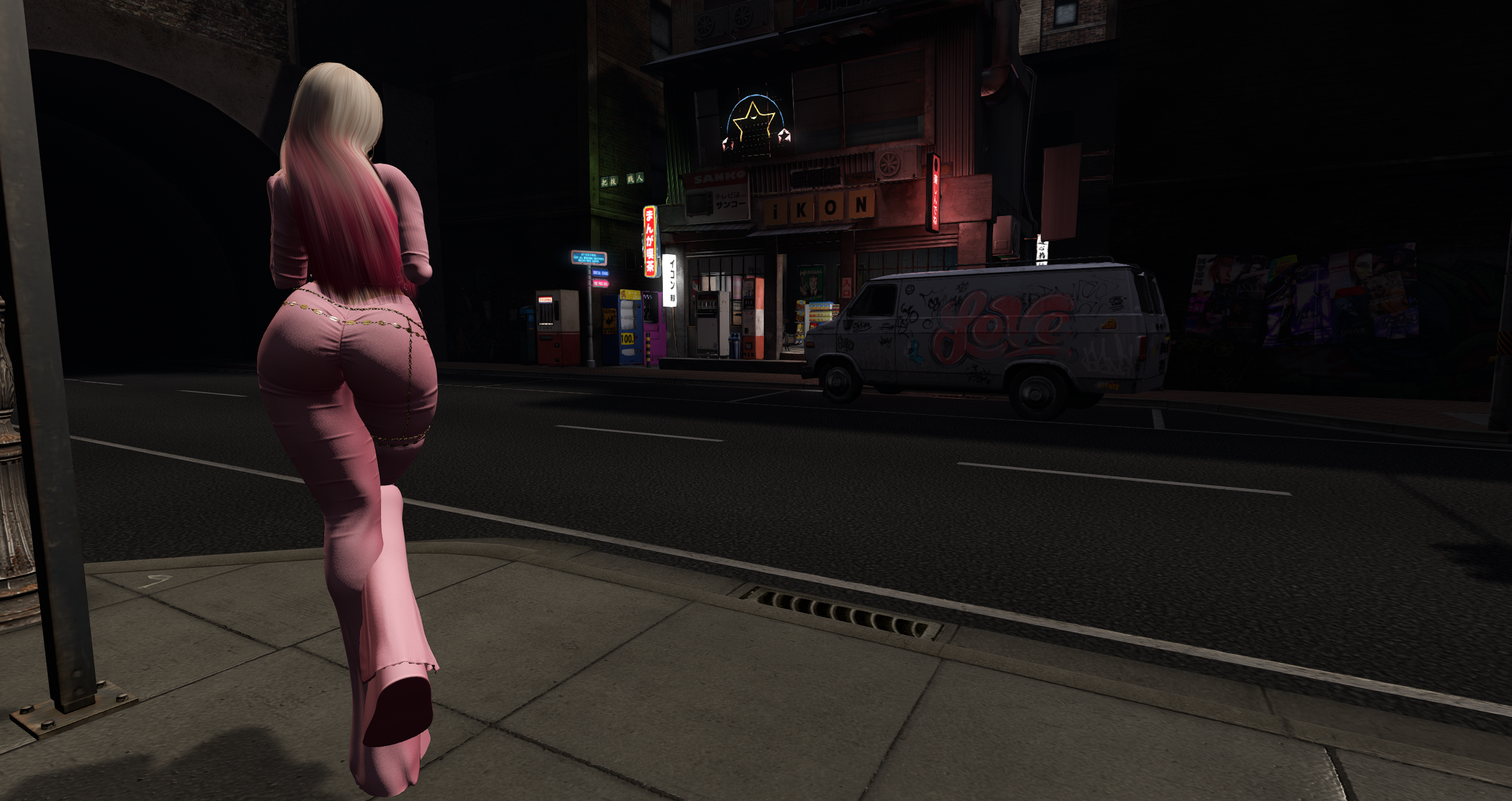 Winterhaven Second Life sim — urban RP city streets, attitude, and friendly chaos for the Second Life Bimbo Lifestyle